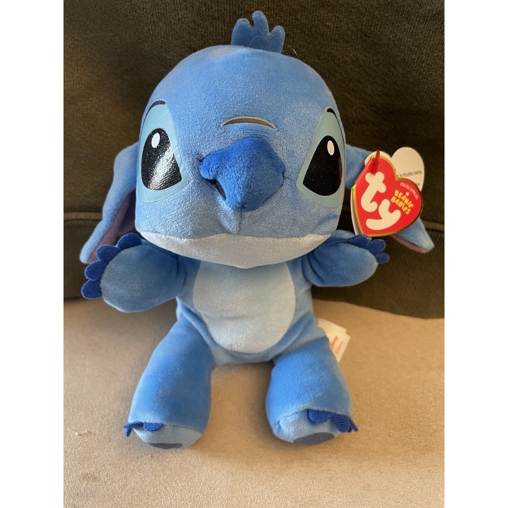 Ty Beanie Baby - STITCH (Disney's Lilo & Stitch)‎ Plushy Version Used W/Tags